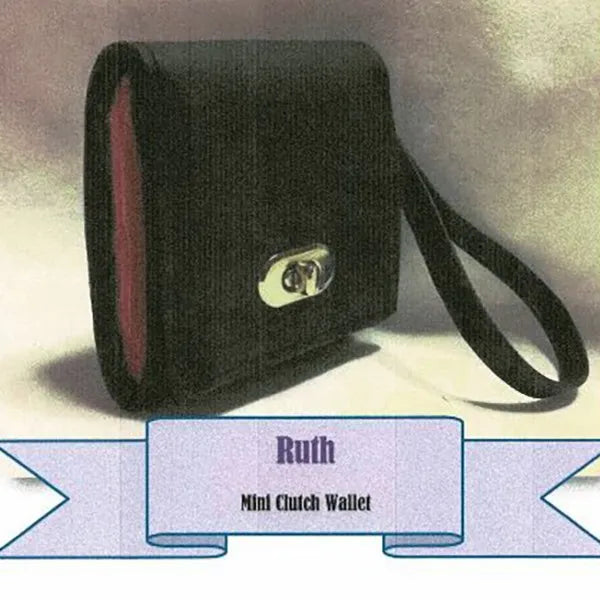 Ruth Mini Clutch Wallet by Nancy Stroop Patterns | Hardware Kit – More ...