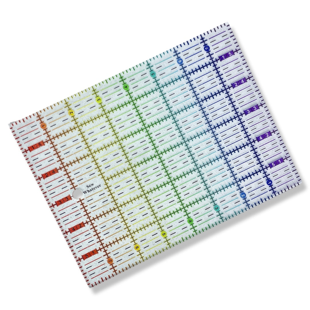 Rainbow Gradient | Glitter - 8” x 6” Ruler – More Me Know