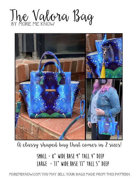 The Lauren Bag - PDF Download ONLY Sewing Pattern – More Me Know