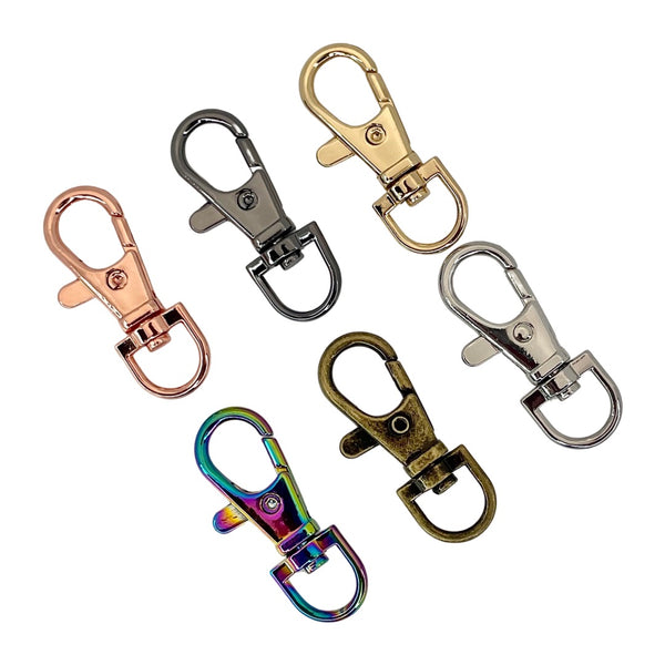 More Me Know 10 mm Snap Hook | Single Light Gold