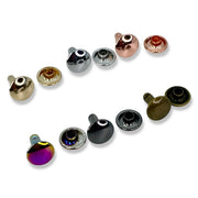 9 mm x 9 mm Double Cap Rivets | Pack of 50