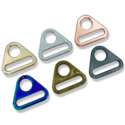 1" Triangle Rings | Pack of 2
