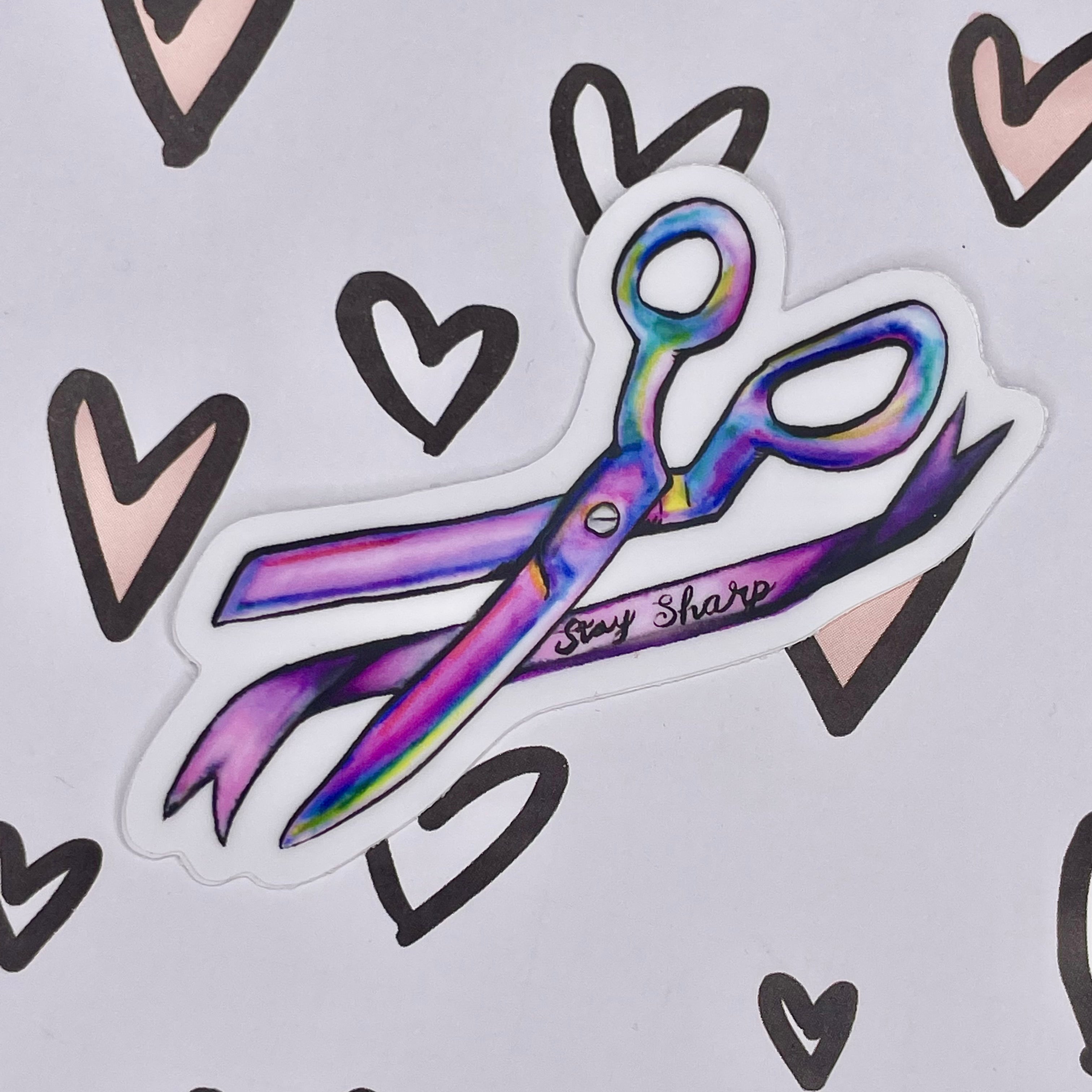 Stay Sharp. | Sticker – More Me Know